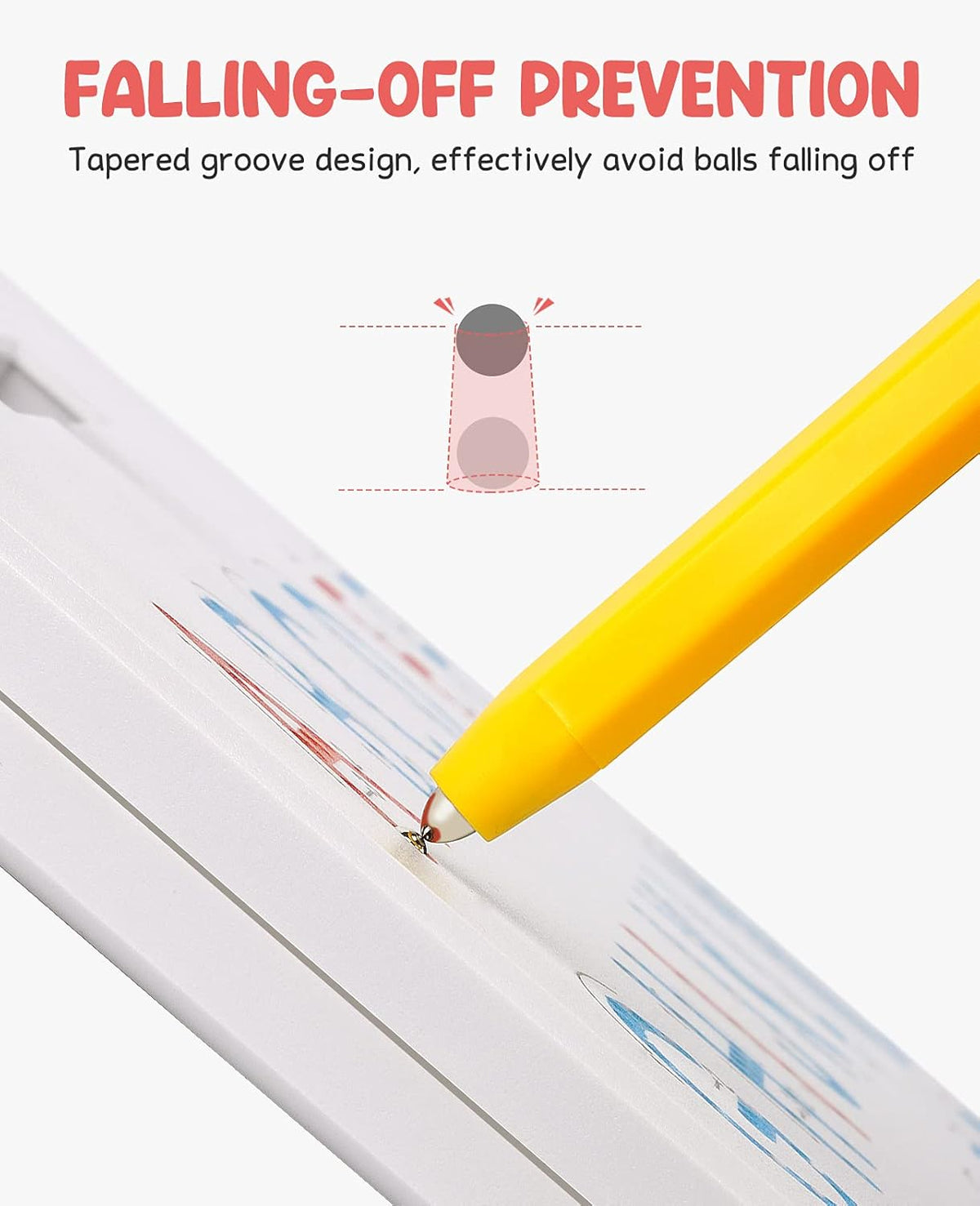 2-in-1 Double-Sided Magnetic Alphabet Tracing Board